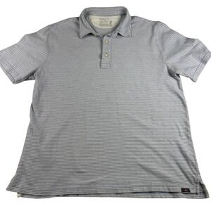 Faherty Isle Polo Striped Organic Cotton Button Up Men's‎ Shirt